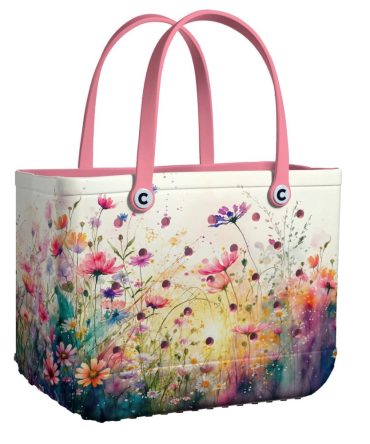 Floral Fantasy Tote Bag - Stylish & Spacious For Everyday Use