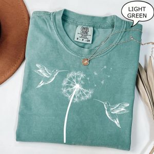 Comfort Colors Dandelion Hummingbird Tee - Gift