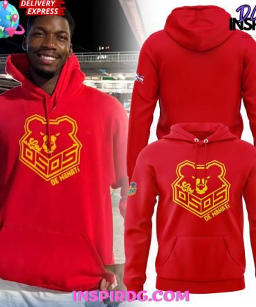 Osos De Manatí 2025 Red All Over Print Hoodie, 3D Hoodie
