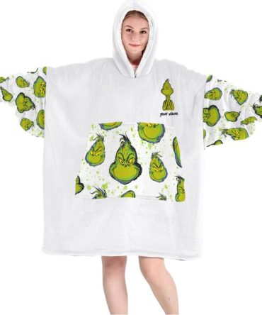 Rock Paper Scissors - Personalized Stole Christmas Blanket Hoodie