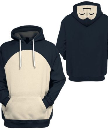Pokemon Hoodie Snorlax Pokemon Cosplay T-Shirt Colorful Unisex Adults New Release