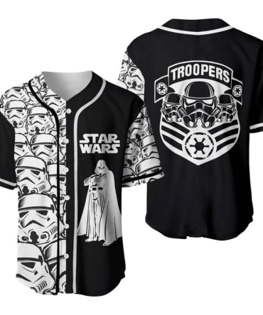 Star Wars Stormtrooper Baseball Jersey - Unleash The Force In Style!