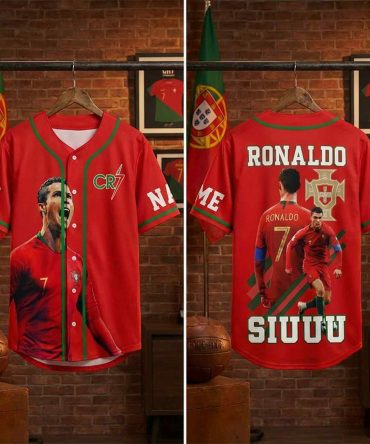 Custom Cr7 Soccer Jersey - Personalize Name & Number - Portugal Fan Shirt