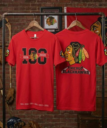 Chicago Blackhawks 100 Years Of Tradition Edition T-Shirt