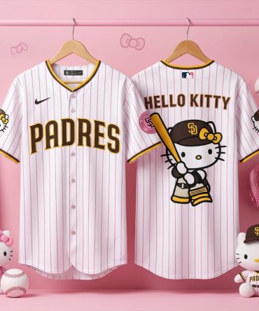 Hello Kitty X San Diego Padres Jersey – Limited Edition Fan Gear For All Ages
