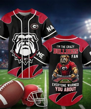 Custom Georgia Bulldogs Fan Jersey - Personalize With Your Name & Number