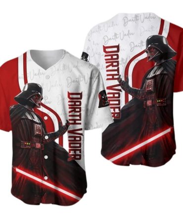 Star Wars Darth Vader Baseball Jersey – Unisex Fan Apparel, Perfect Gift For Movie Lovers