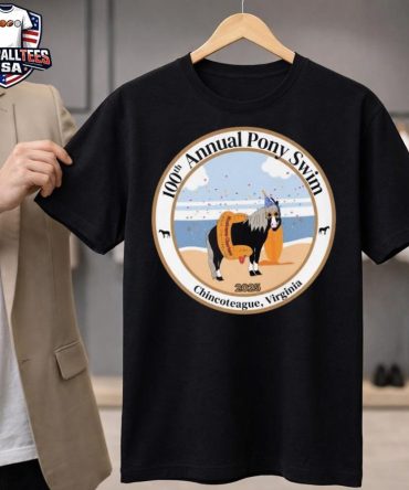 100Th Annual Pony Swim Chincoteague Virginia 2025 Unisex Shirt