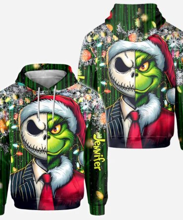 Merry Christmas - Personalized Stole Christmas All Over Shirt