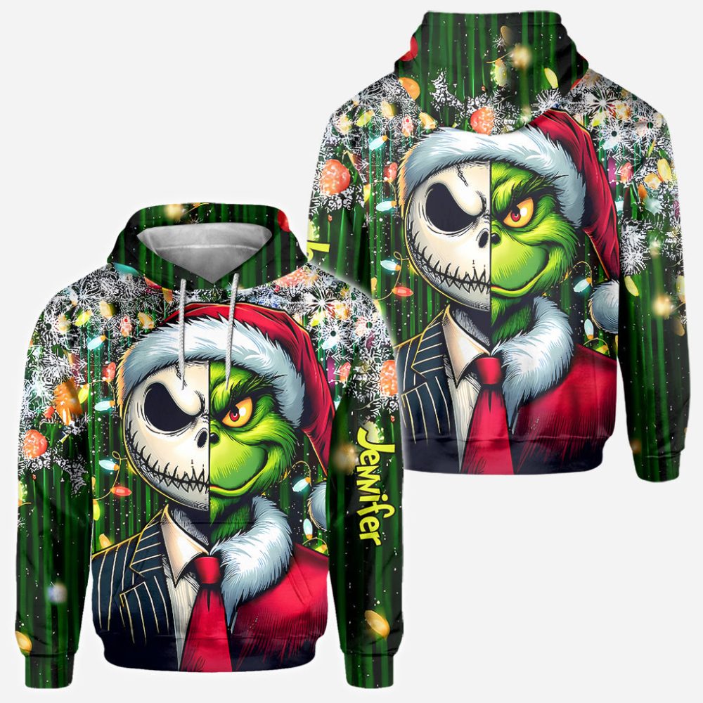 Merry Christmas - Personalized Stole Christmas All Over Shirt