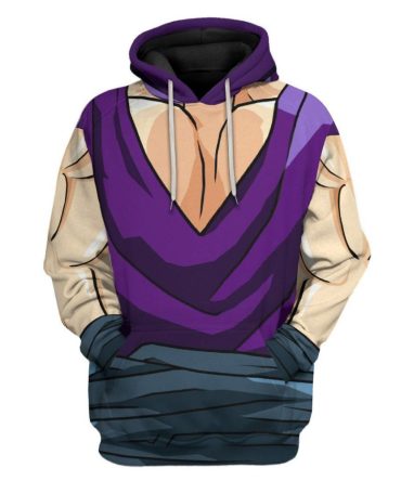Dragon Ball Z Hoodie Son Gohan In Dragon Ball Z Costume 3D Hoodie