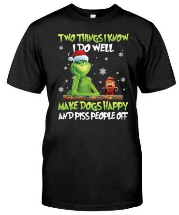 Two Things I Know - Stole Christmas T-Shirt And Hoodie Grinch T Shirt And Hoodie, Tee And Hoodie, Tshirt And Hoodie