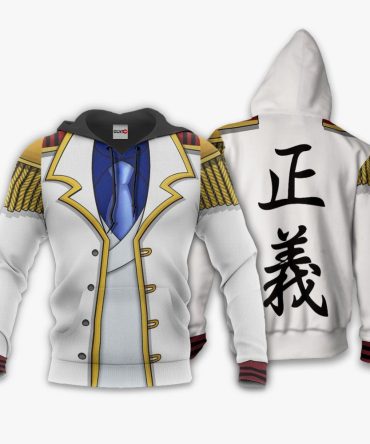 One Piece Hoodie One Piece Monkey D. Garp Costume Hoodie