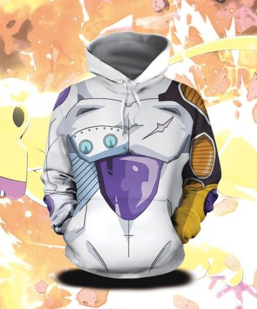 Dragon Ball Z Hoodie Kakarot Golden Frieza Costume 3D Hoodie For Anime Fan