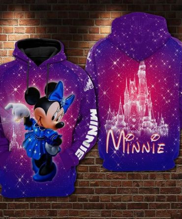 Dn Hoodie Minnie Hoodie Minnie Dn Castle Twinkle Purple Hoodie