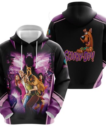 Halloween Hoodie Scooby Doo Hoodie Scooby Doo Movie Supernatural Monster 3D Black Hoodie