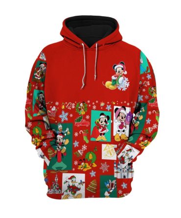 Dn Christmas Shirt Mk Christmas Spirit Pattern Red Hoodie Dn Christmas Hoodie