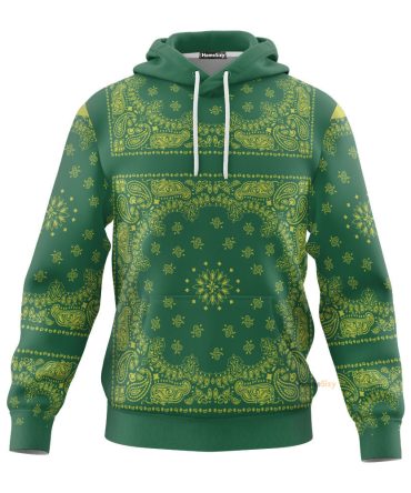Snoop Green Bandana Hoodie