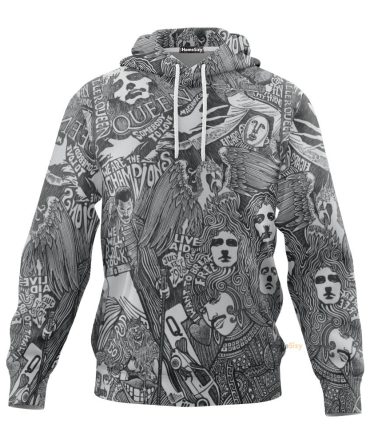 Queen Album Art Custom Hoodie