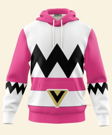 Pink Power Rangers Lost Galaxy Cosplay Costume Hoodie