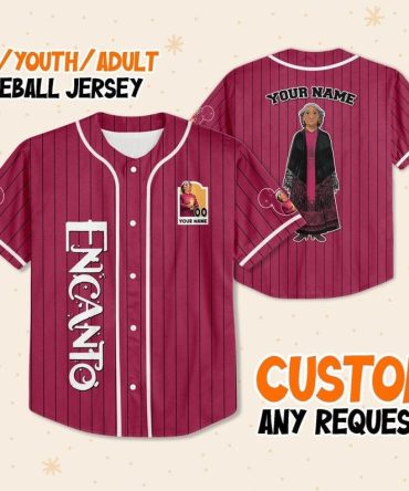 Custom Encanto Baseball Jersey - Personalized Kids/Youth/Adult Sizes - Unique Design!