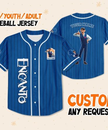 Custom Encanto Baseball Jersey For Kids/Youth/Adults - Personalize Your Name & Design!
