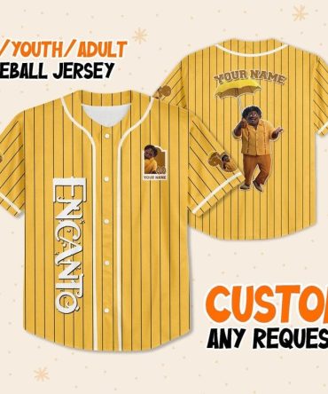 Custom Encanto Baseball Jersey For Kids/Youth/Adults – Personalize With Any Name!