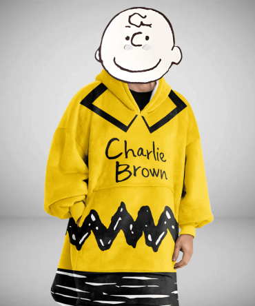 Snoopy  Adult C.B. Unisex Blanket Hoodie