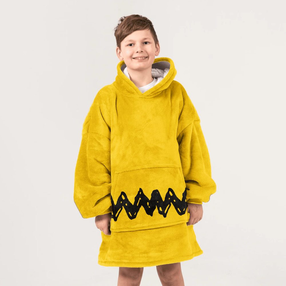 Snoopy Kid C.B. Unisex Blanket Hoodie