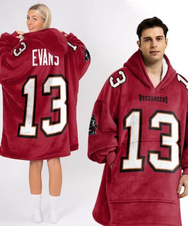 Adult M.E 13 Tampa Bay Football Unisex Blanket Hoodie