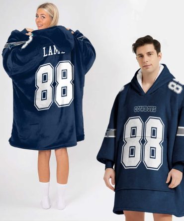 Adult C.D.L 88 Dallas Football Unisex Blanket Hoodie