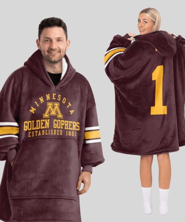 Minnesota Football Unisex Blanket Hoodie