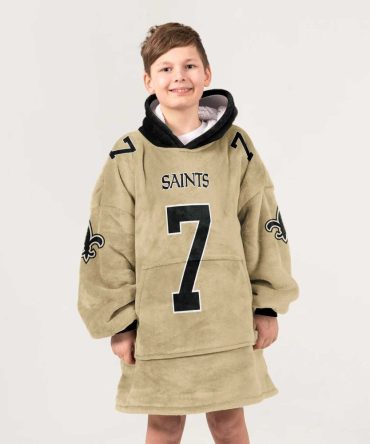 Kid T.H 7 New Orleans Football Unisex Blanket Hoodie