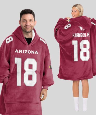 Adult 18 Arizona Football Unisex Blanket Hoodie