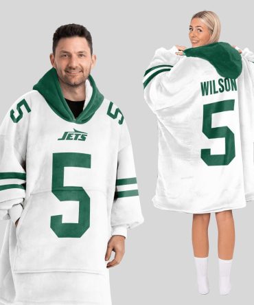 G.W 5 New York J Football Unisex Blanket Hoodie