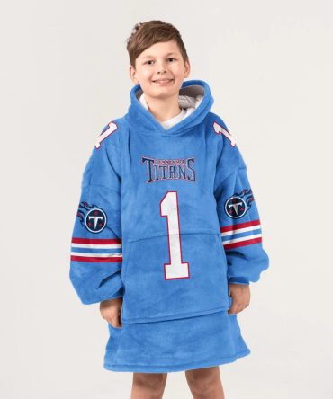 Kid C.W 1 Tennessee Football Unisex Blanket Hoodie