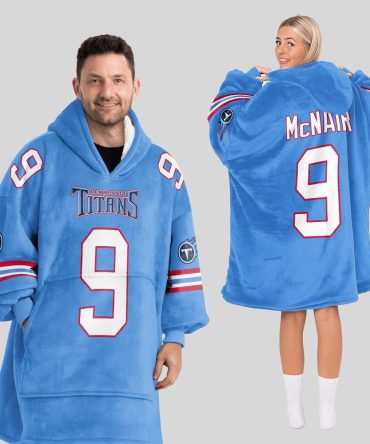 Adult S.M 9 Tennessee Football Unisex Blanket Hoodie