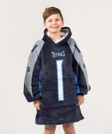 Kid C.W 1 Tennessee Football Unisex Blanket Hoodie