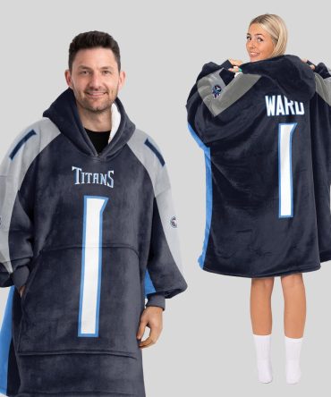 Adult C.W 1 Tennessee Football Unisex Blanket Hoodie