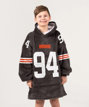 Kid M.G 94 Cleveland Football Unisex Blanket Hoodie