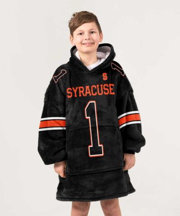 Kid #1 Syracuse Football Unisex Blanket Hoodie