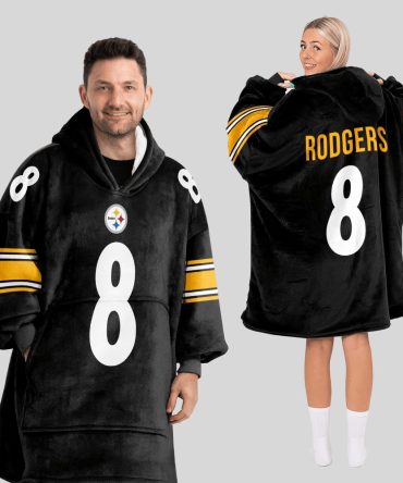 A.R 8 Pittsburgh Football Unisex Blanket Hoodie