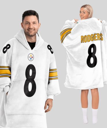 A.R 8 Pittsburgh Football Unisex Blanket Hoodie
