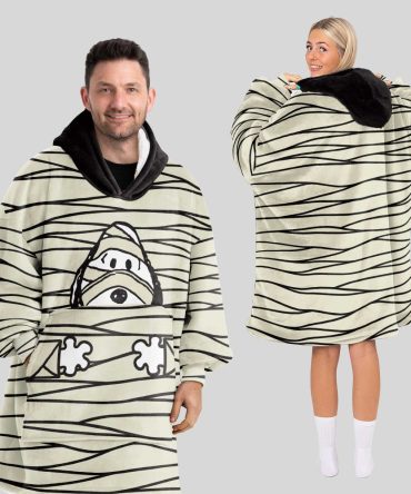 Adult Snoopy Mummy Unisex Blanket Hoodie