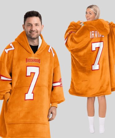 B.I 7 Tampa Bay Football 50Th Season Game Unisex Blanket Hoodie