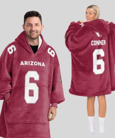 Arizona Cardinals Football Unisex Blanket Hoodie