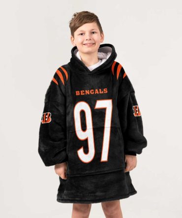 Kid 97 Cincinnati Football Unisex Blanket Hoodie