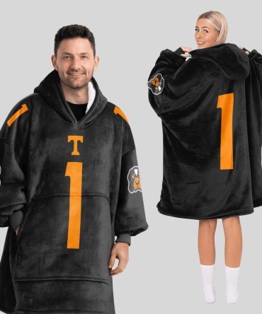 Adult 1 Tennessee Football Unisex Blanket Hoodie