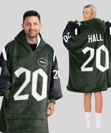 B.H 20 New York J Football Unisex Blanket Hoodie