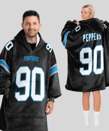 Adult 90 Carolina Football Unisex Blanket Hoodie
